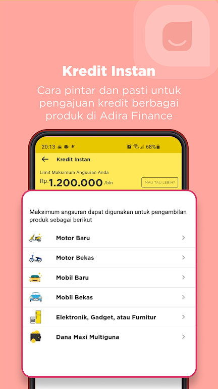 adiraku – Kredit & Pinjaman  Screenshot 3