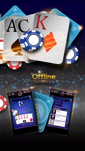 Blackjack Offline  Screenshot 2