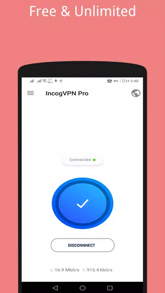 Incog VPN PRO- Free Premium Unlimited Proxy & VPN  Screenshot 1