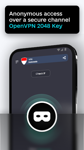 VPN Indonesia - get free Indonesian IP  Screenshot 1