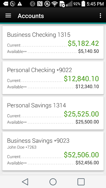 Quincy CU - Mobile Banking  Screenshot 1