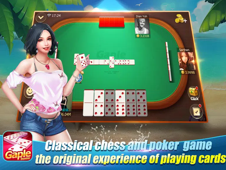 Domino Gaple 99 QQ qiu qiu kiu kiu free online  Screenshot 1