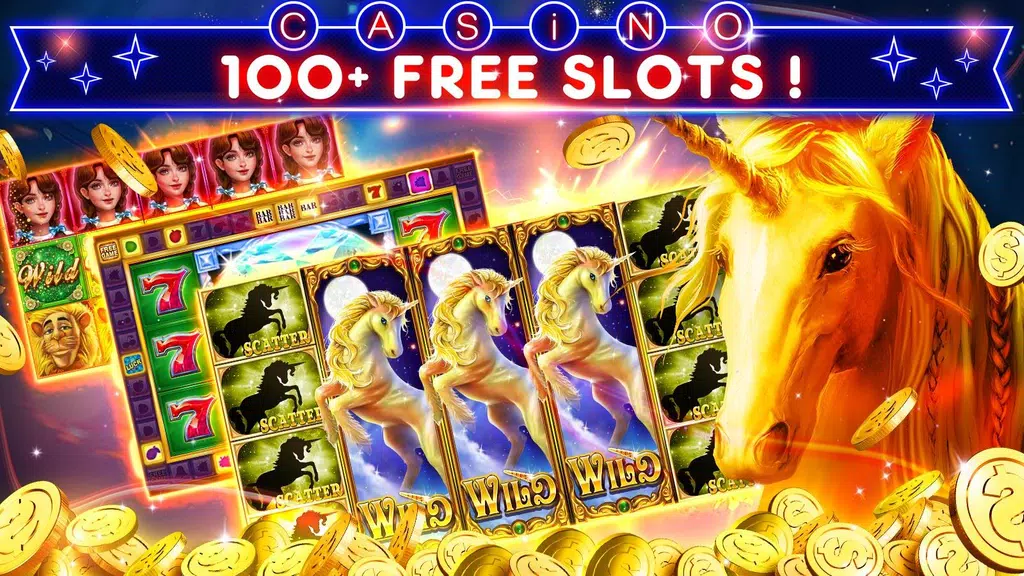 Lucky Unicorn - Jackpot Slots  Screenshot 1