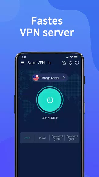 SuperGreen VPN Lite Free VPN Client  Screenshot 1