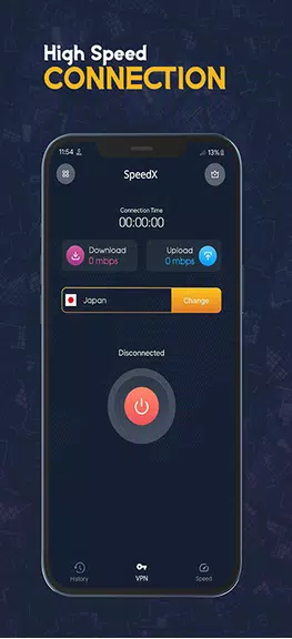 SpeedX VPN Fast & Secure  Screenshot 2