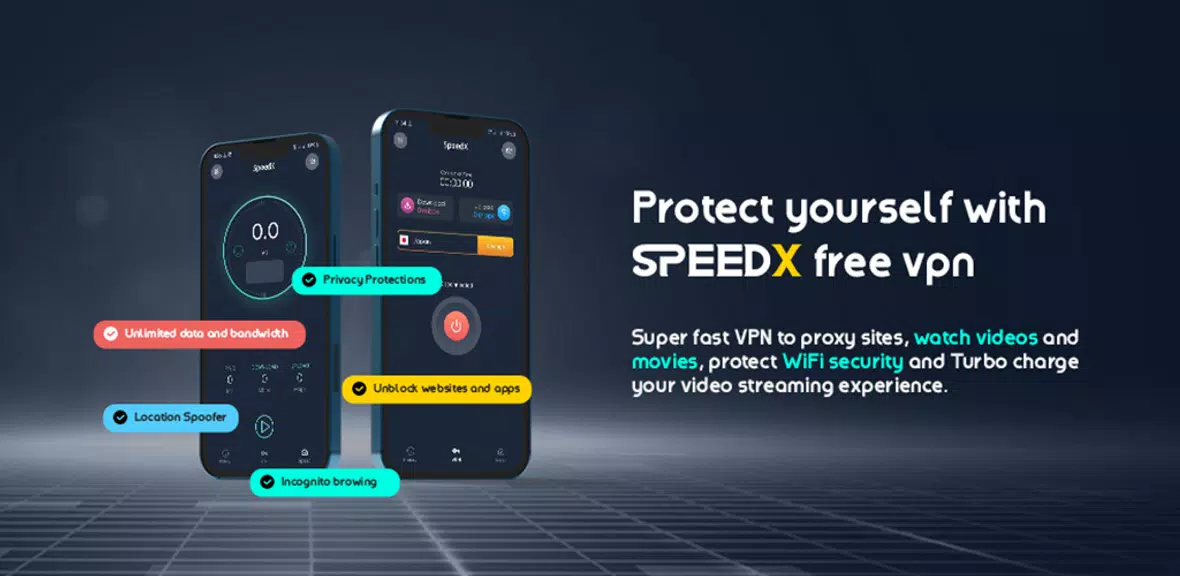 SpeedX VPN Fast & Secure  Screenshot 1