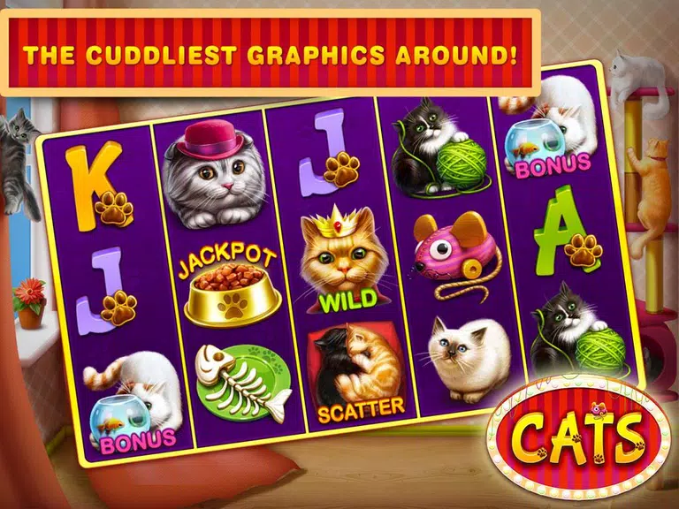 Cats Slots Casino Vegas  Screenshot 4