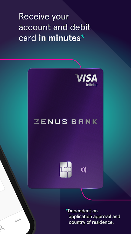 Zenus Bank: U.S. bank accounts  Screenshot 2