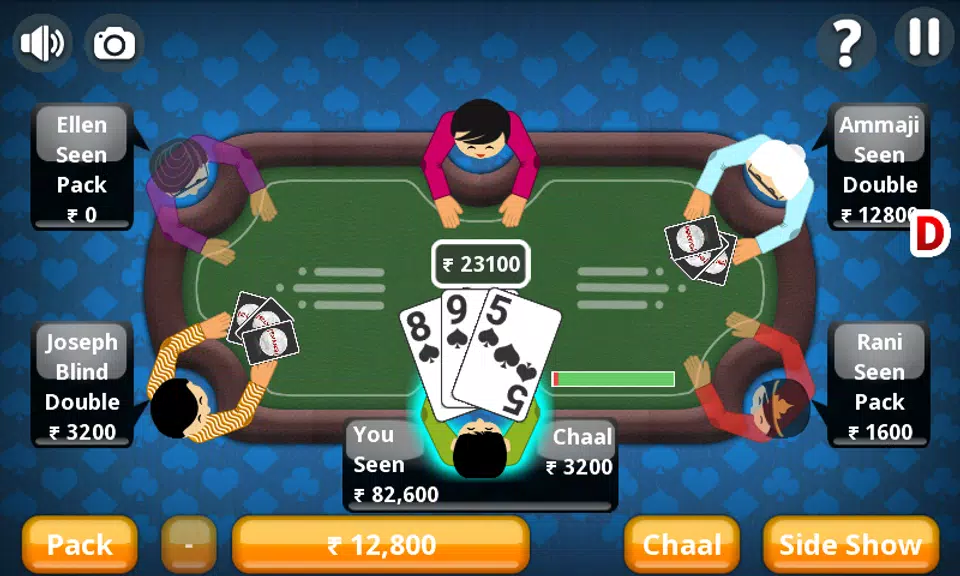 Teen Patti Offline Indian Poker  Screenshot 3