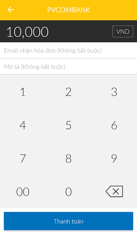 PVcomBank mPos  Screenshot 3