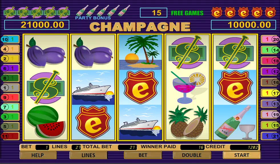 Champagne Slot  Screenshot 4