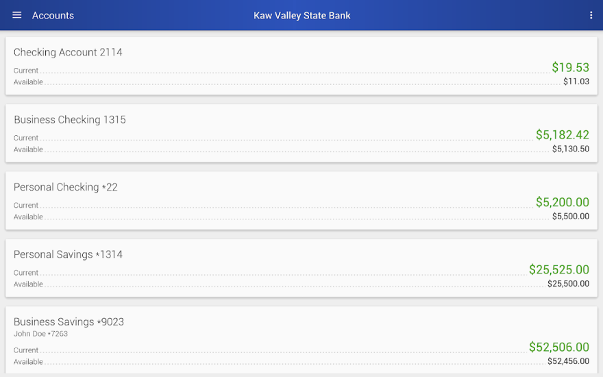 Kaw Valley State Bank  Screenshot 3