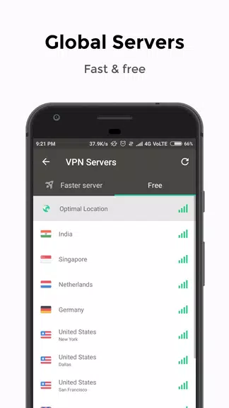 Turbo VPN - Unlimited Free VPN  Screenshot 4