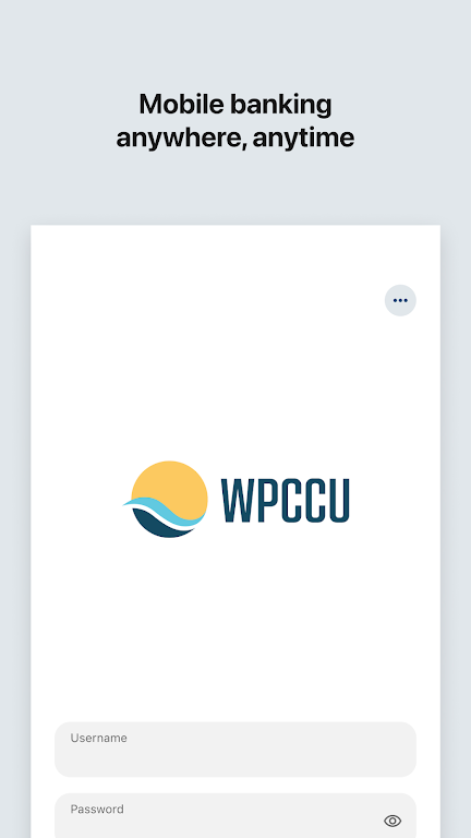 WPCCU Mobile Banking  Screenshot 1