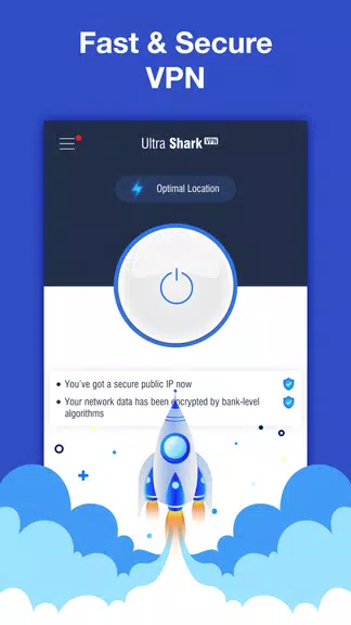 UltraShark VPN - Free Proxy Server & Secure VPN  Screenshot 2