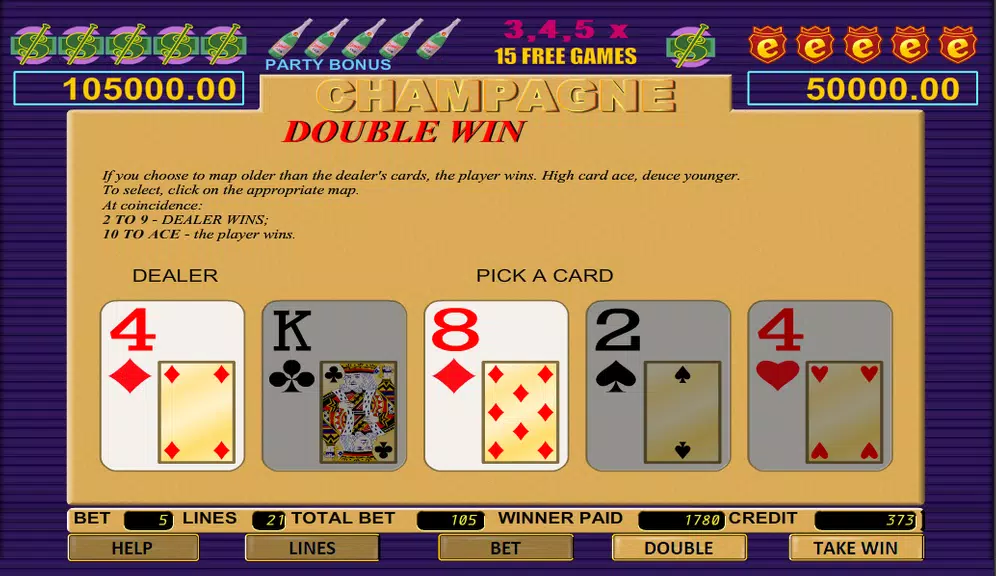 Champagne Slot  Screenshot 3