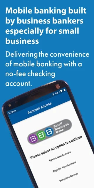 Small Business Bank Mobile  Screenshot 1