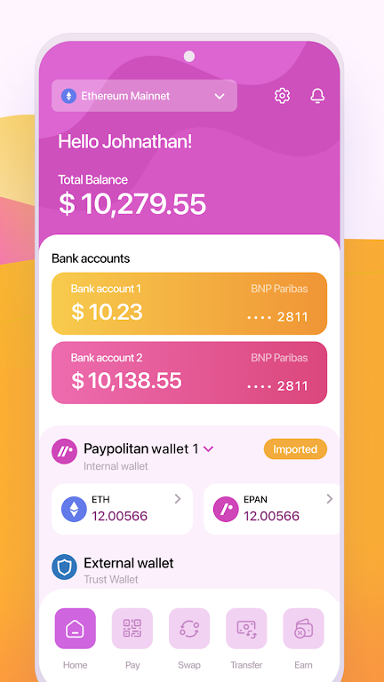 Paypolitan: pay, cash, crypto  Screenshot 2