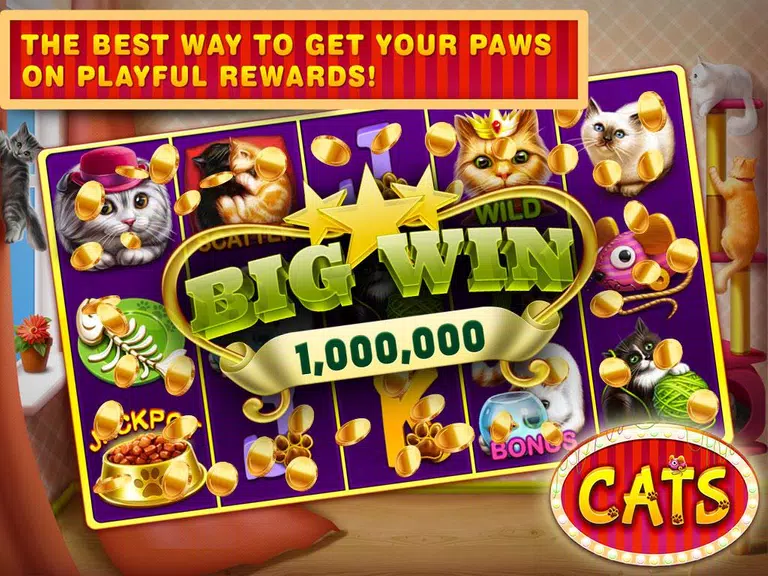 Cats Slots Casino Vegas  Screenshot 2