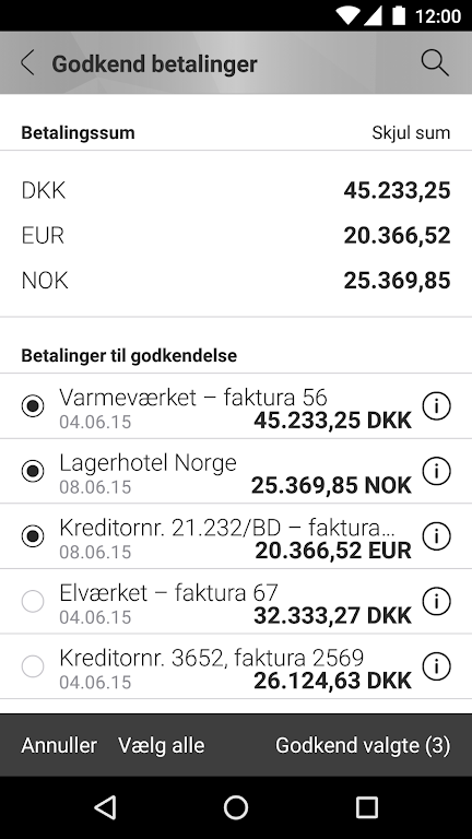 Mobilbank Erhverv  Screenshot 4