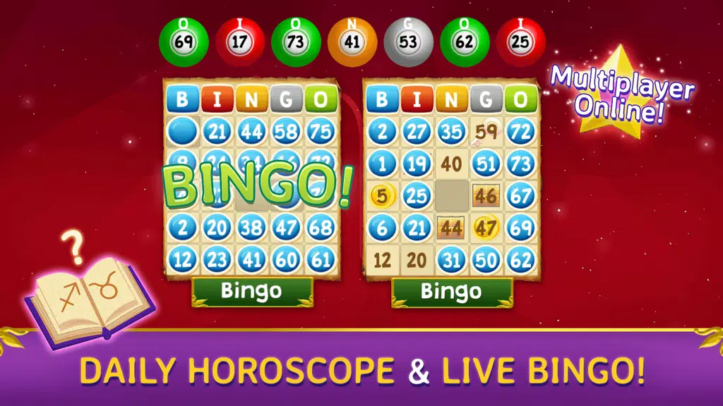 Zodi Bingo Tombola & Horoscope  Screenshot 1