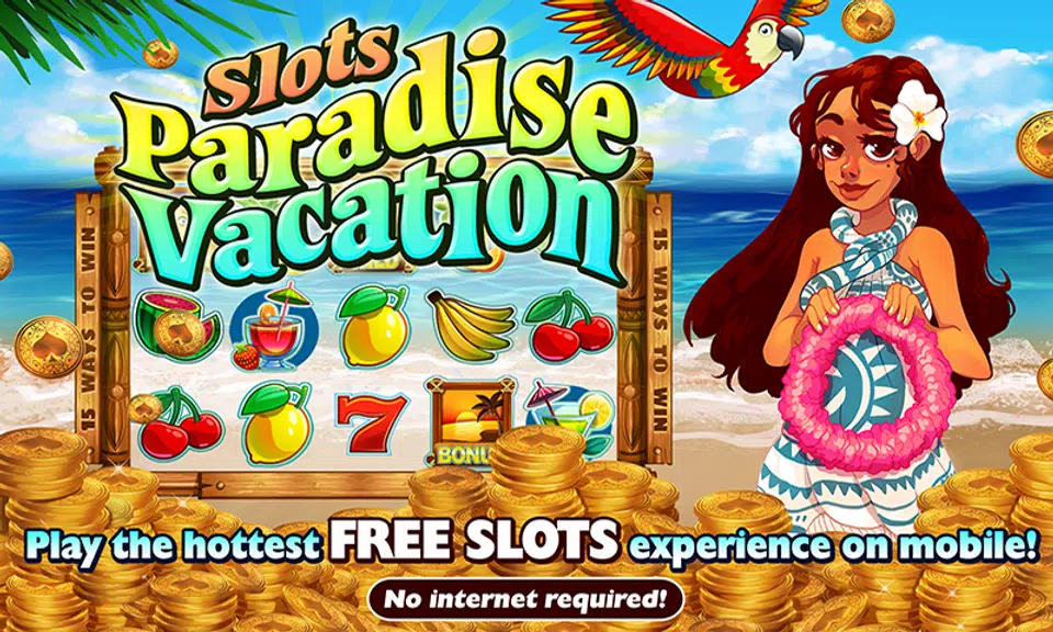 Slots Paradise Vacation  Screenshot 1