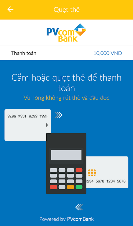 PVcomBank mPos  Screenshot 4