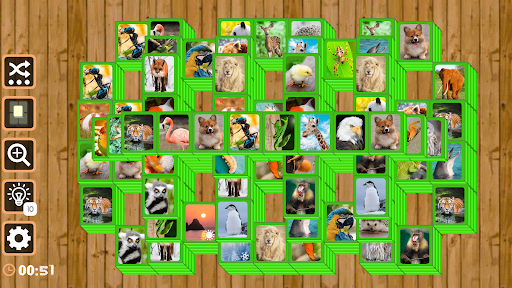 Mahjong Animal Tiles: Solitaire with Fauna Pics  Screenshot 2