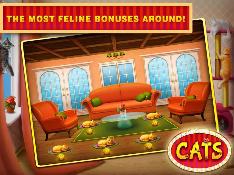 Cats Slots Casino Vegas  Screenshot 1