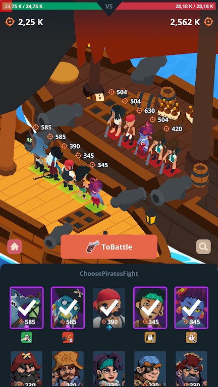 Idle Pirates – Ship Simulator  Screenshot 1