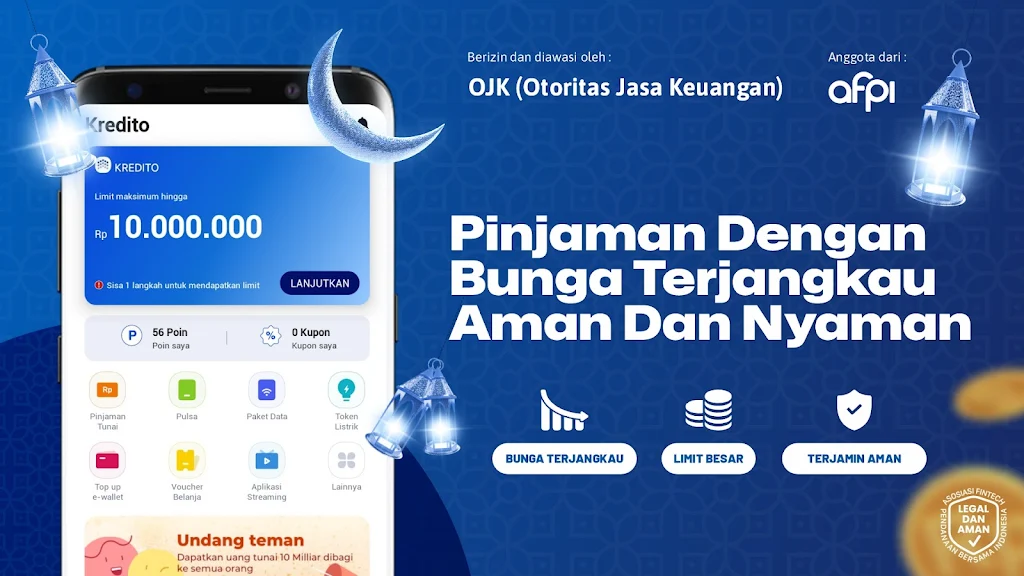 Kredito—Pinjaman Uang Online  Screenshot 2