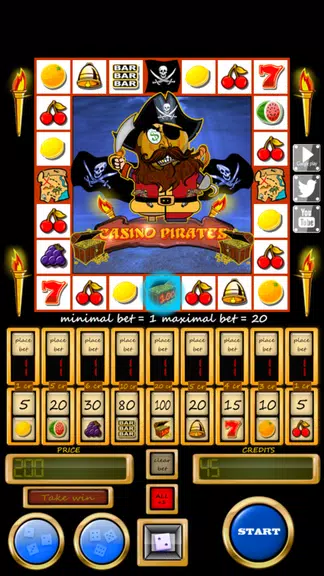 slot machine casino pirates  Screenshot 1