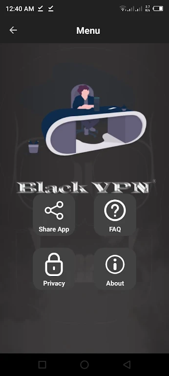 Black Hat VPN|VPNProxy|FreeVPN  Screenshot 2