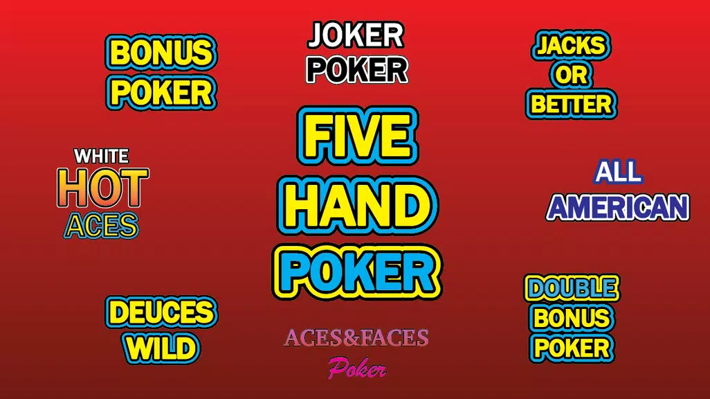 Five Hand Video Poker  Screenshot 2