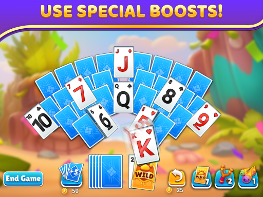 Puzzle Solitaire: Tripeaks Adventure  Screenshot 3