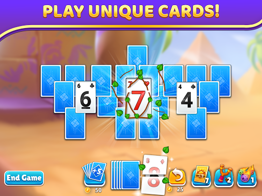 Puzzle Solitaire: Tripeaks Adventure  Screenshot 1