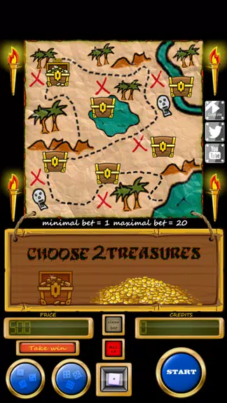 slot machine casino pirates  Screenshot 2