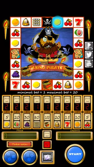 slot machine casino pirates  Screenshot 4