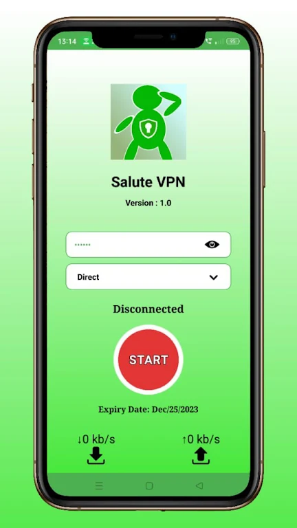 SALUTE VPN  Screenshot 1