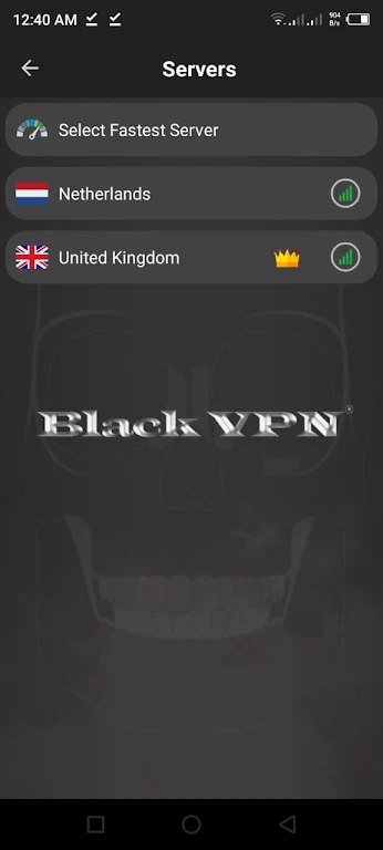 Black Hat VPN|VPNProxy|FreeVPN  Screenshot 1