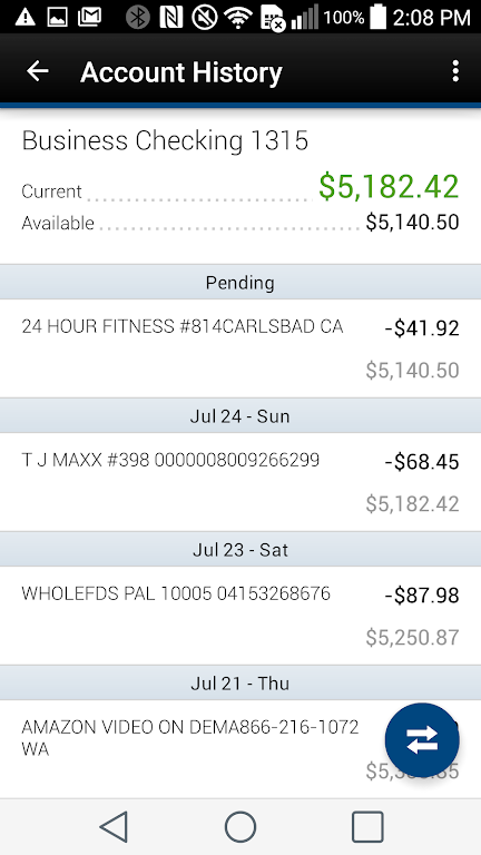 First American Bank NM Mobile  Screenshot 1