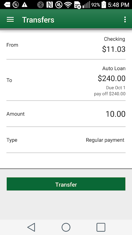 Noble CU Mobile Banking  Screenshot 2