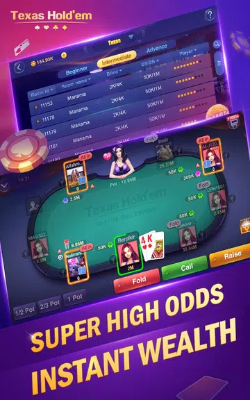 Texas-Bander Poker  Screenshot 2