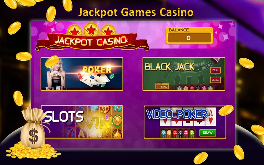 Free Offline Jackpot Casino  Screenshot 1