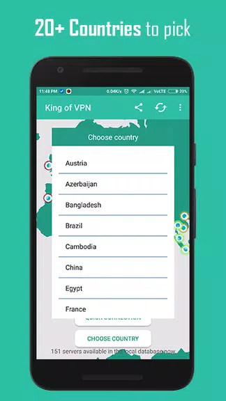 King of VPN - Unlimited 100% Free VPN  Screenshot 4