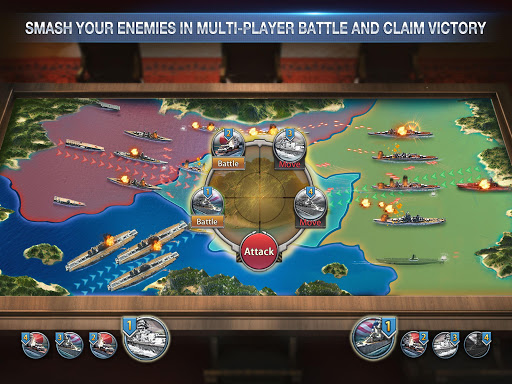 Battleship Empire: WW2 Naval Battles and Warships  Screenshot 3