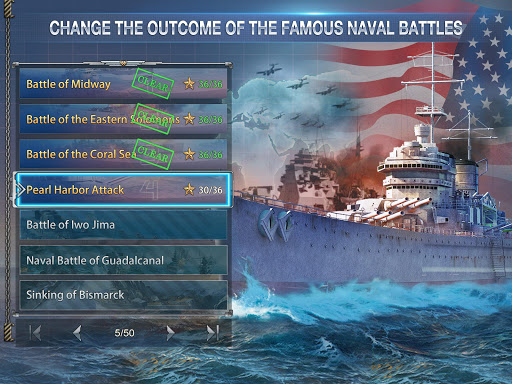 Battleship Empire: WW2 Naval Battles and Warships  Screenshot 1