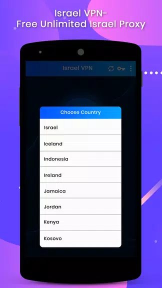 Israel VPN-Free Unlimited Israel Proxy  Screenshot 4