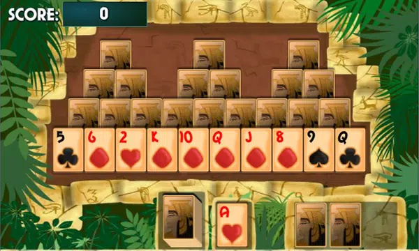 PYRAMID SOLITAIRE card game  Screenshot 2