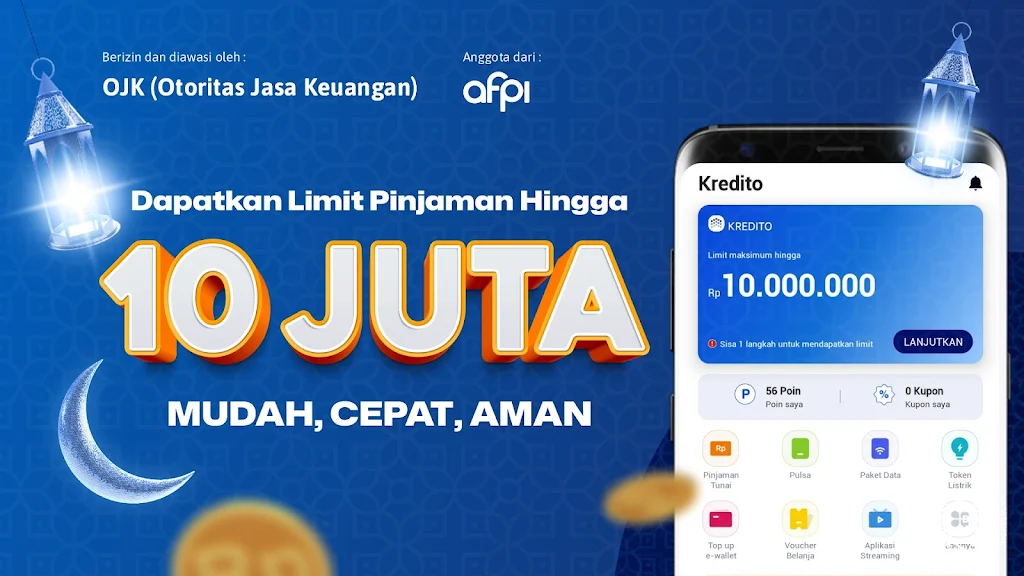 Kredito—Pinjaman Uang Online  Screenshot 3